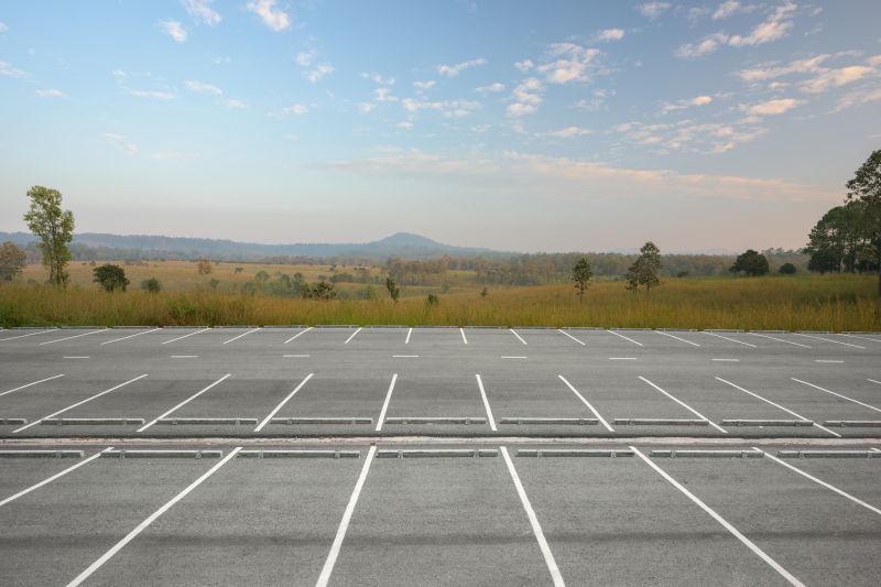 Asphalt Parking Lot Paving detail
