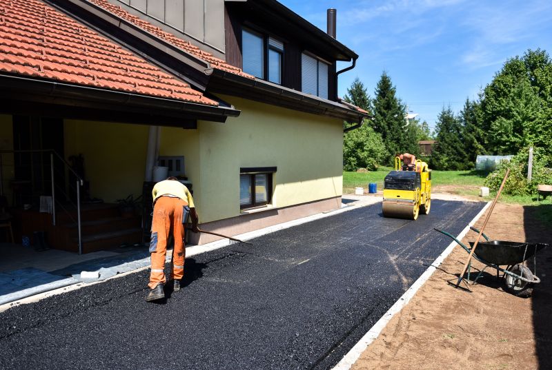 Completed Asphalt Driveway
