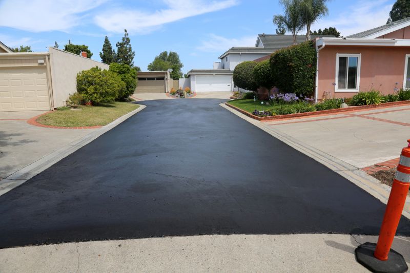 Blacktop Driveway Close-Up