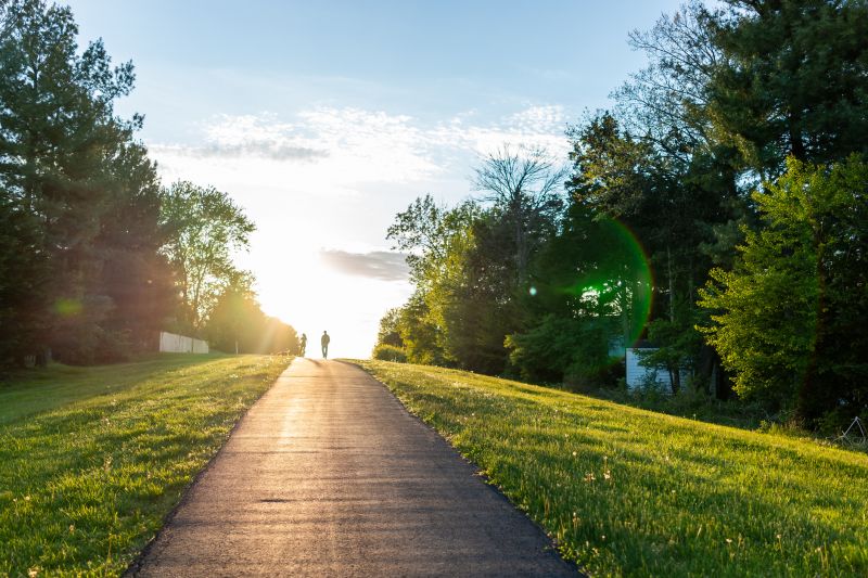 Blacktop Pathway