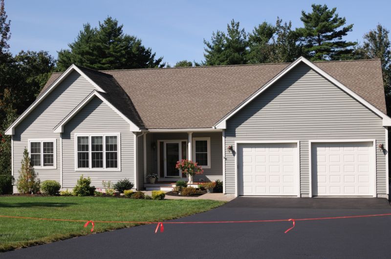 Blacktop Driveway with Fresh Sealcoat